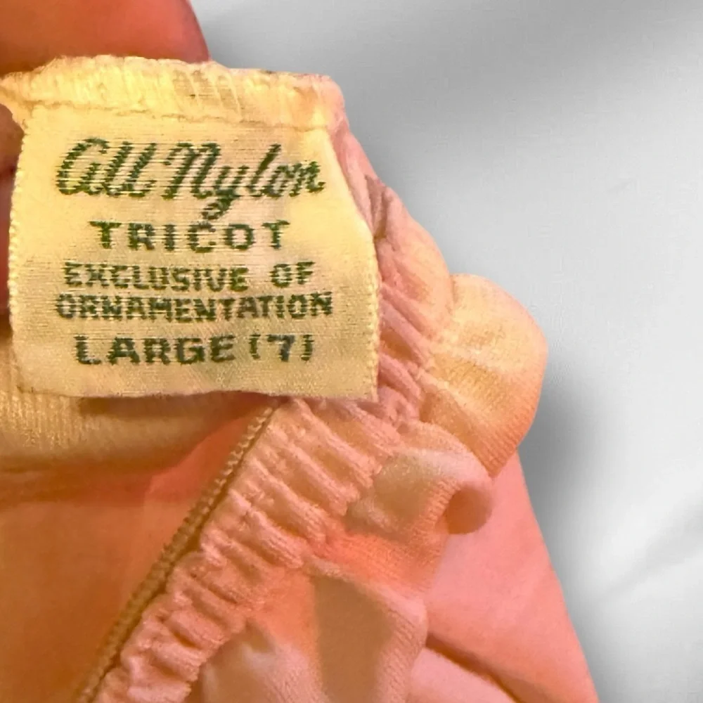 Vintage Greenco Maid Nylon Long Slip - Picture 5 of 5